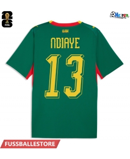 Günstige Senegal Iliman Ndiaye #13 Auswärtstrikot WM 2026 Kurzarm
